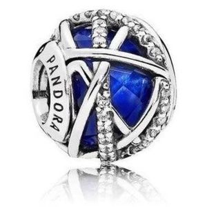 Pandora Royal blue galaxy bead